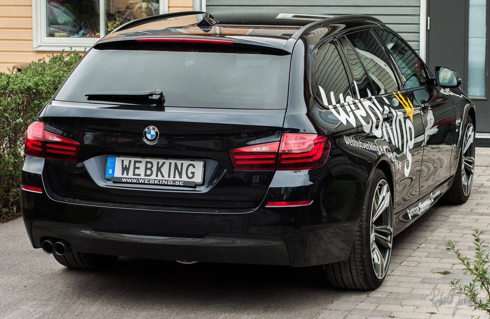 BMW 530d with webking plates