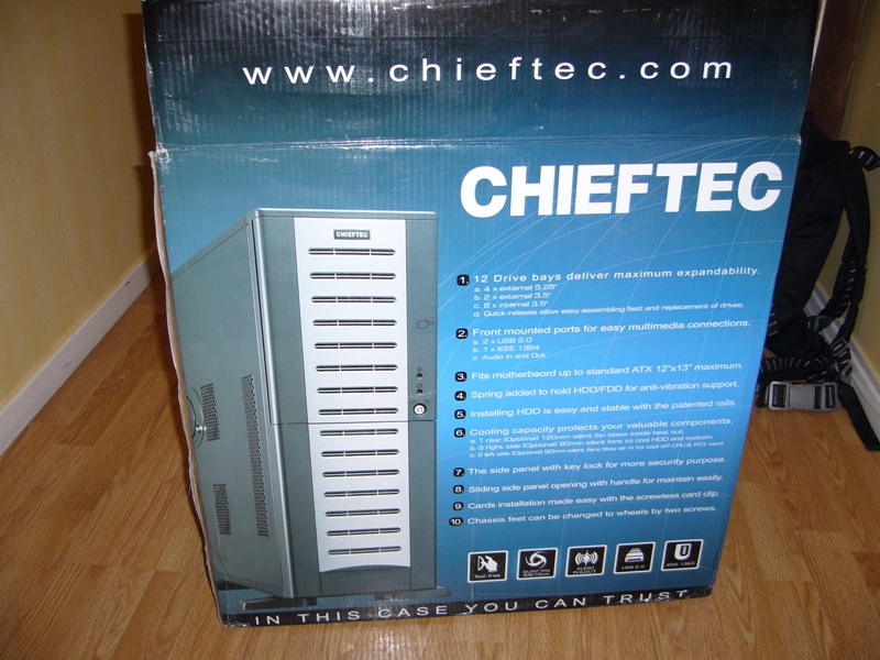 Chieftec lbx fulltower chassie