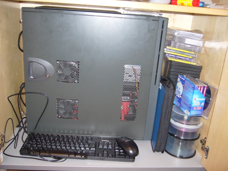IKEA effektiv used as a web server cabinet