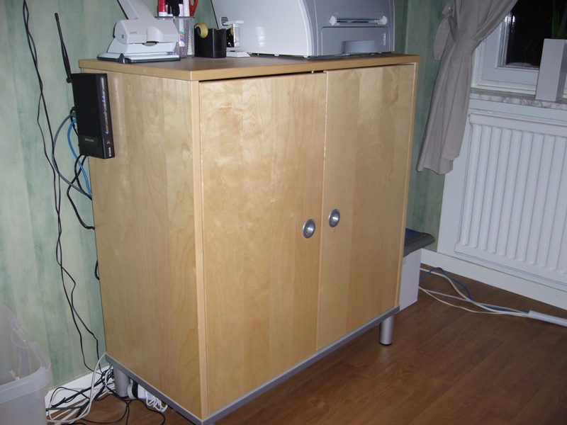 IKEA Effektiv web server cabinet