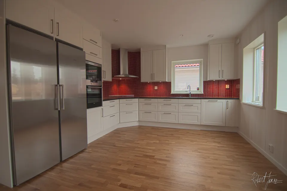 Finished kitchen
