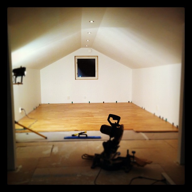 Oak floor