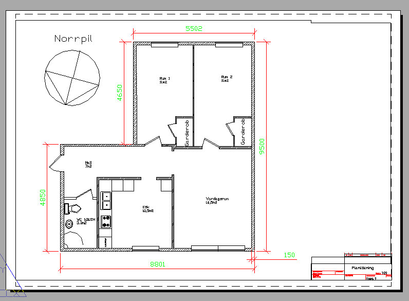 This is a design drawing of mine apartment I'm living in. Every measurement is in correct scale.