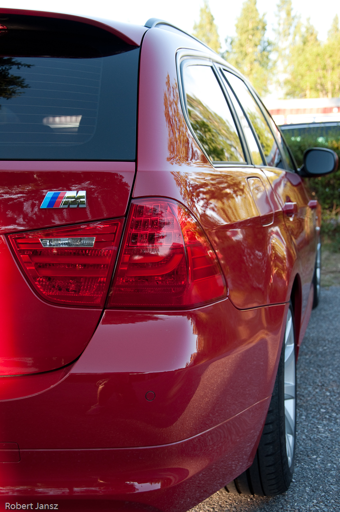 M-Sport rear emblem