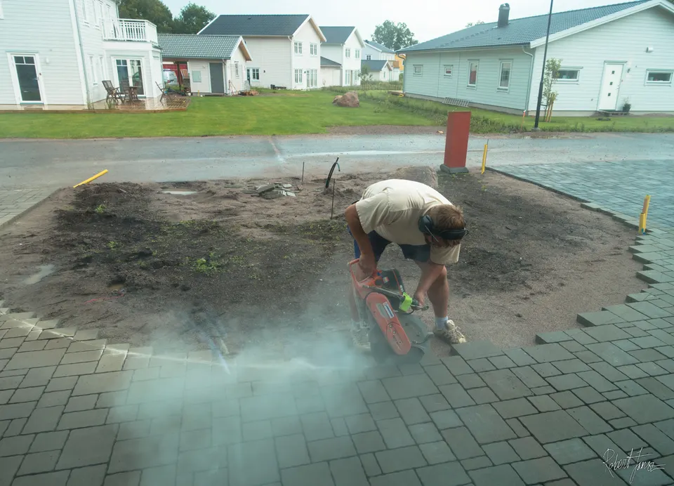 Concrete sawing