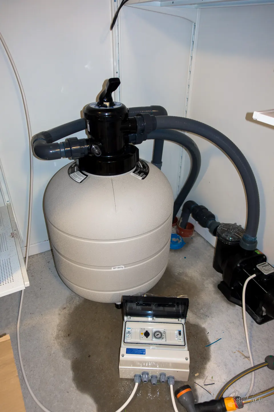Pool filter and pump