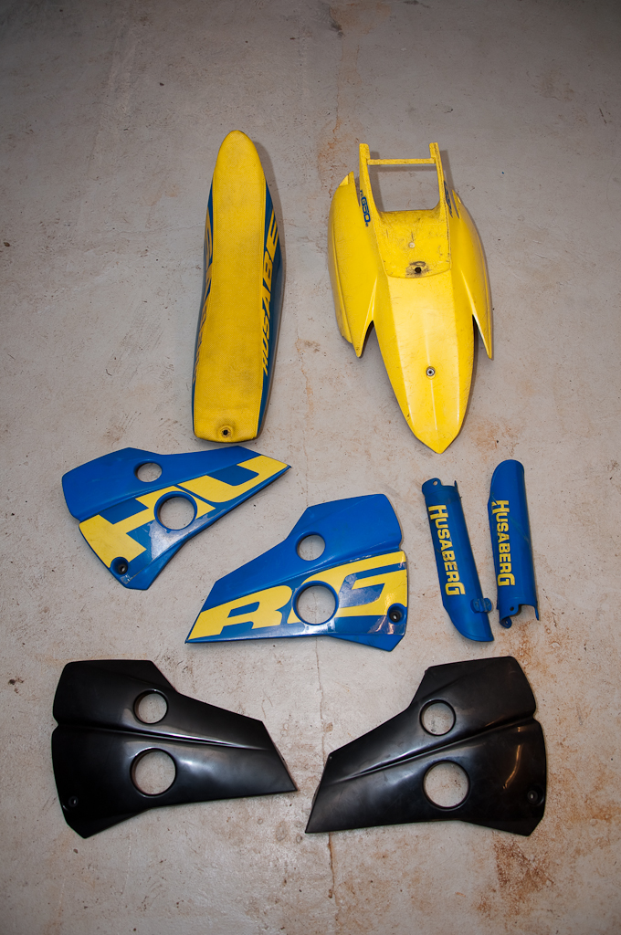 Husaberg 650 original plastic kit