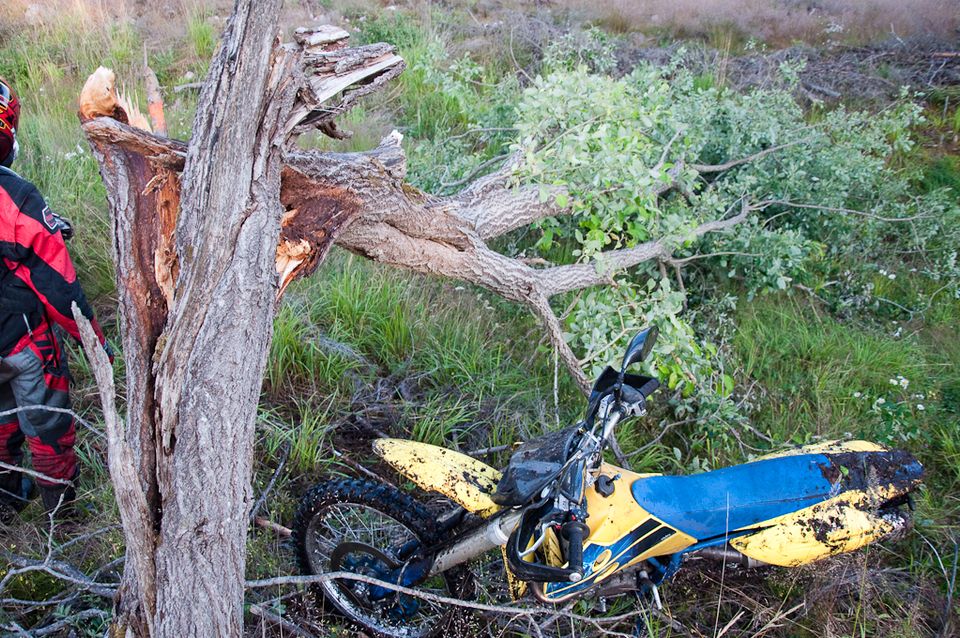 Offroad riding with the husaberg 650