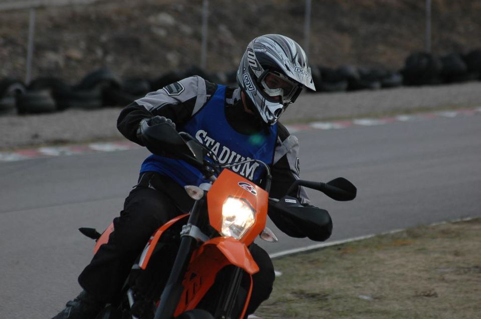 Racing on the rörberg gocart track