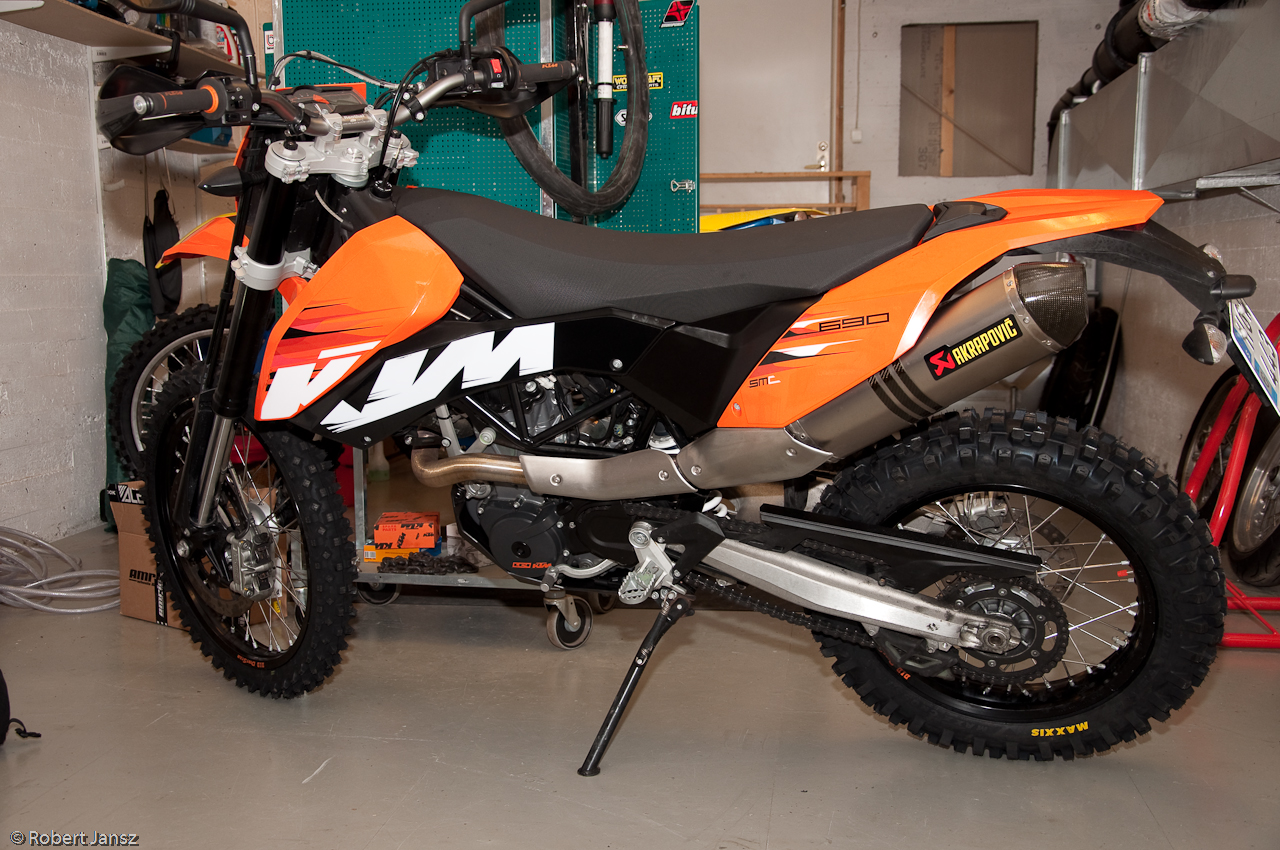 The enduro outfit of the KTM 690